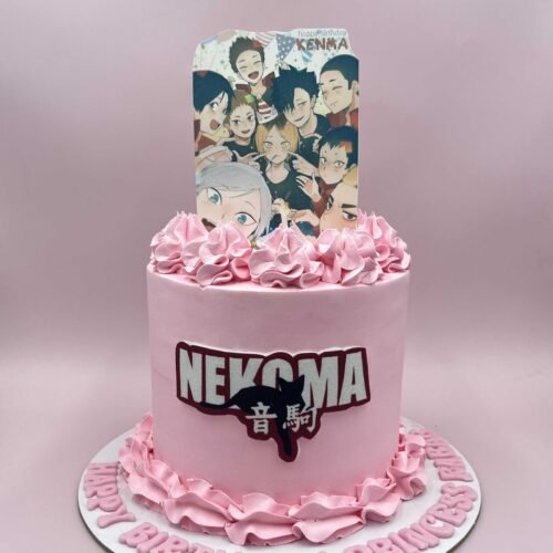 Nekoma Theme Cake