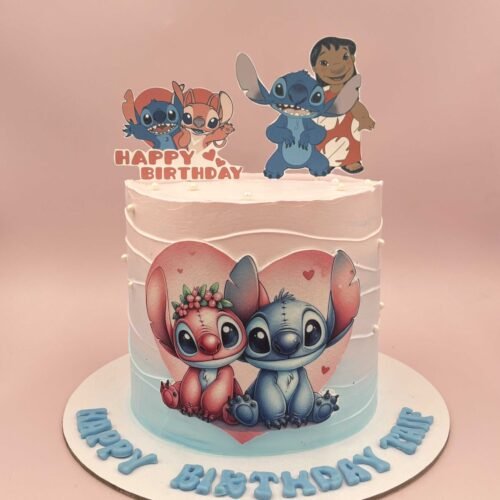 Stitch Theme 3 Cake