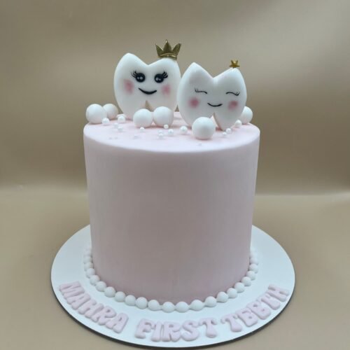 Baby Tooth Theme Cake