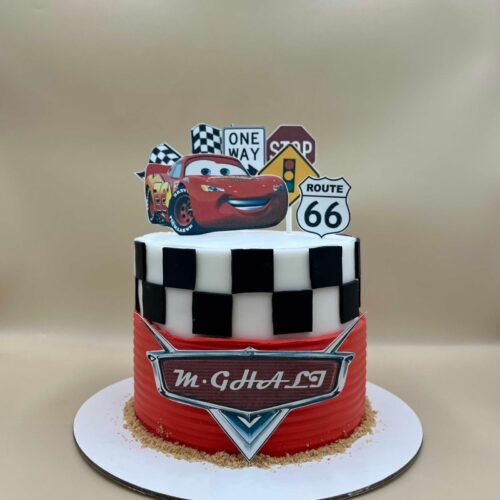Cars Mc Queen Cake 3