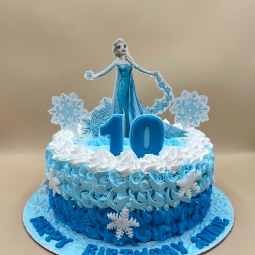 Elsa Princess Cake