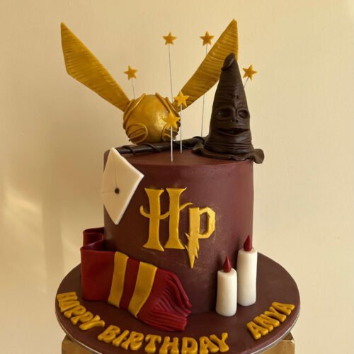 Harry Potter Theme 2 Cake