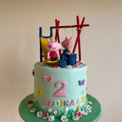 Peppa Playground Cake