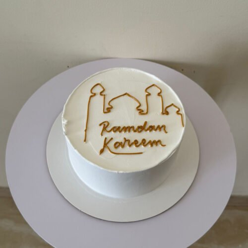 Ramadam Kareem Cream Cake