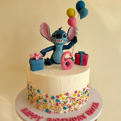 Stitch Balloon Cake